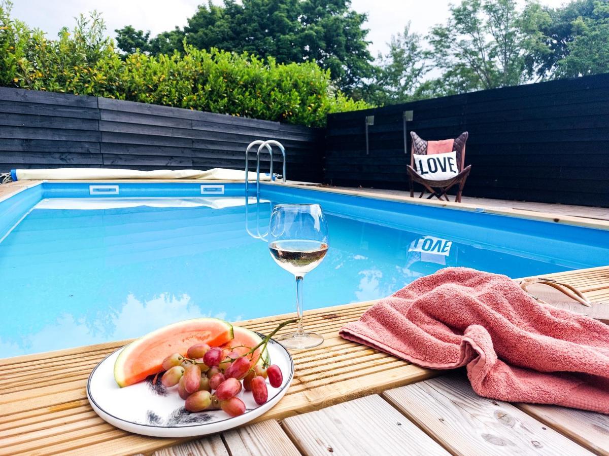 Luxe Vakantiehuis Nova Met Zwembad Ауддорп Экстерьер фото