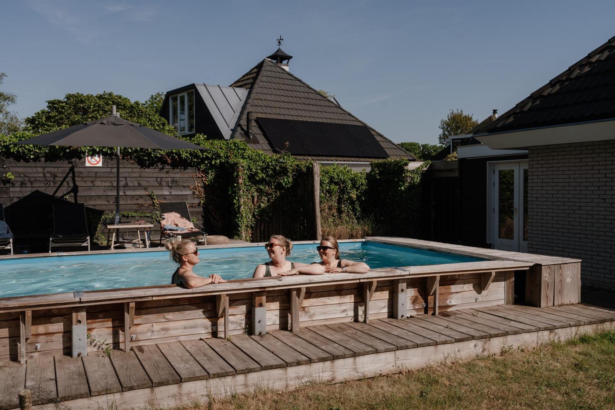 Luxe Vakantiehuis Nova Met Zwembad Ауддорп Экстерьер фото